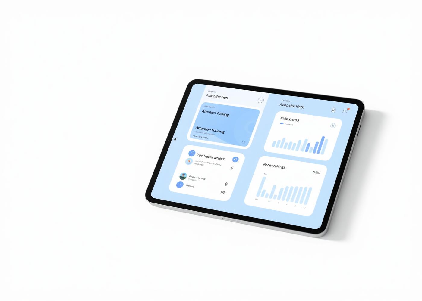 Attentica platform interface preview